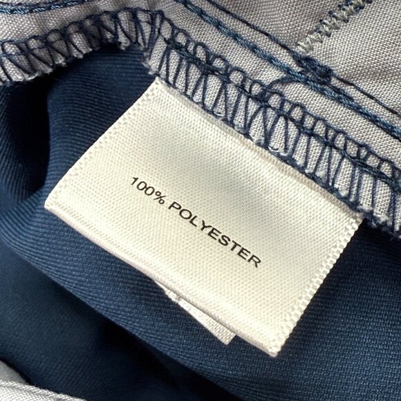 Peter Millar Salem Performance Golf Shorts Men 36 Dark Blue 9" Classic Fit - Picture 7 of 16